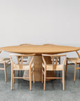 Alice Oval dining table in oak