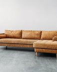 Chanel sofa & chaise in burnham sunset