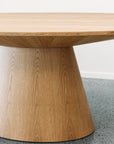 Alice Oval dining table in oak