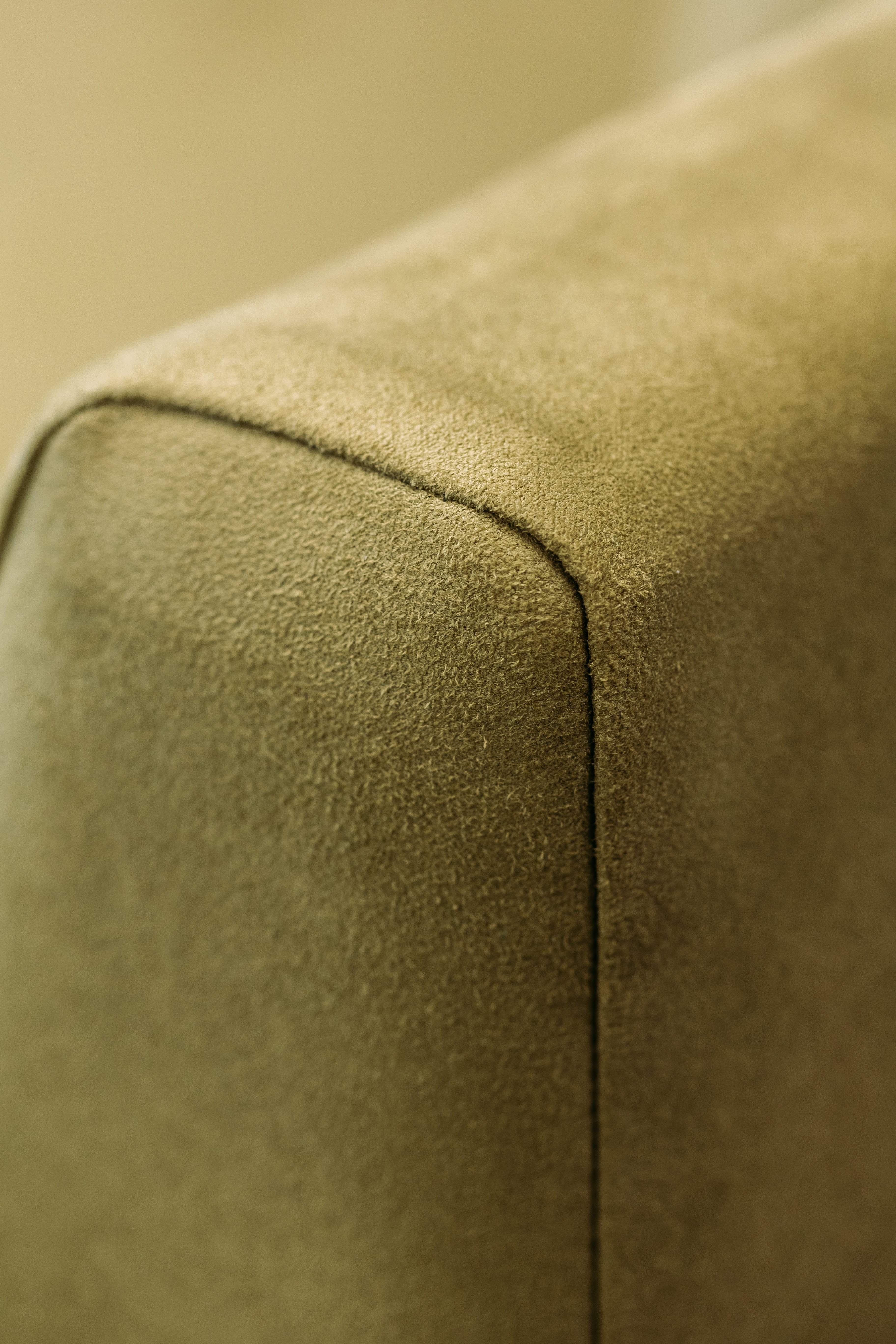 Monterey modular sofa in macrosuede sargent