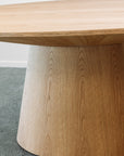 Alice Oval dining table in oak