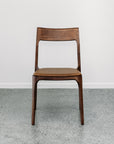 Ealing armless dining chairs in walnut