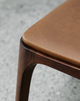 Ealing armless dining chairs in walnut