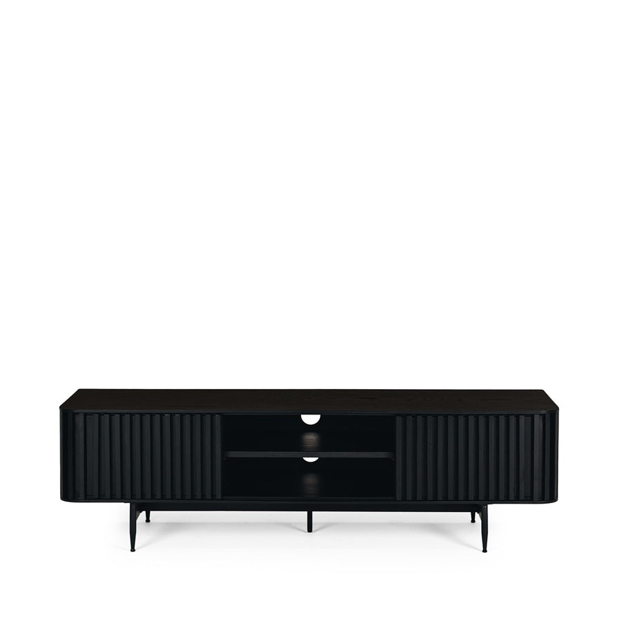 Linea TV unit in black