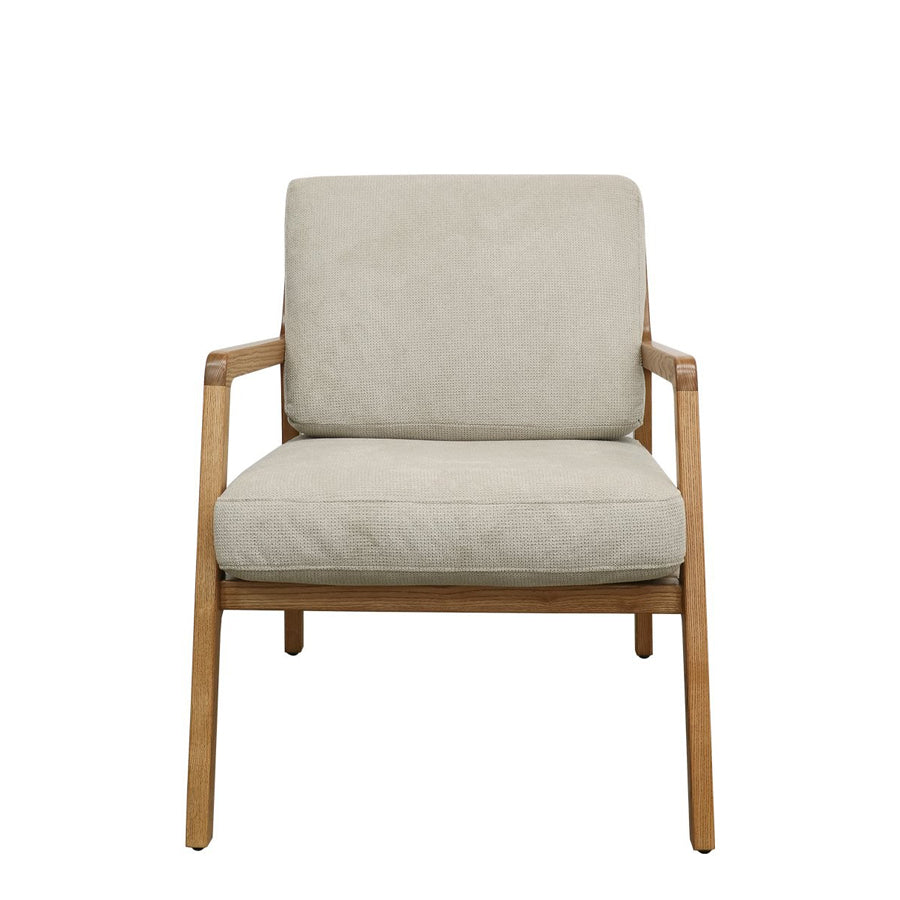 Baker fabric armchair in Beige 