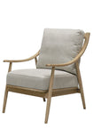 Greer armchair in light grey