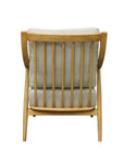 Greer armchair in light grey