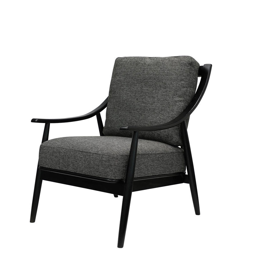 Greer armchair dark grey