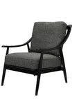 Greer armchair dark grey