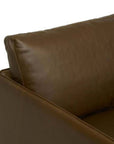 Hay 3 seat sofa in hunter green leather