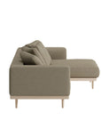 Havana sofa and chaise in maple