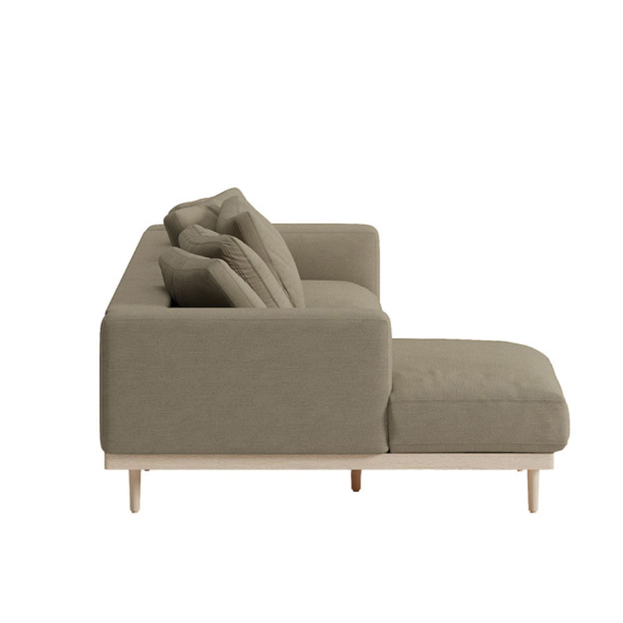 Havana sofa and chaise in maple