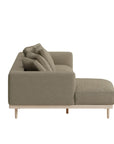 Havana sofa and chaise in maple