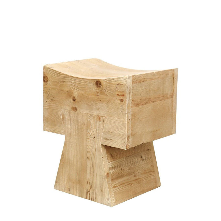 Hughes side table, recycled pine