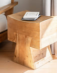 Hughes side table, recycled pine