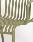 Jasper outdoor dining chair in olive 