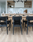 Kaishama dining chair in black 