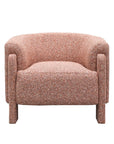 Kelston armchair in rust