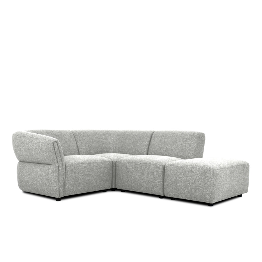 Cooper modular sofa in light grey