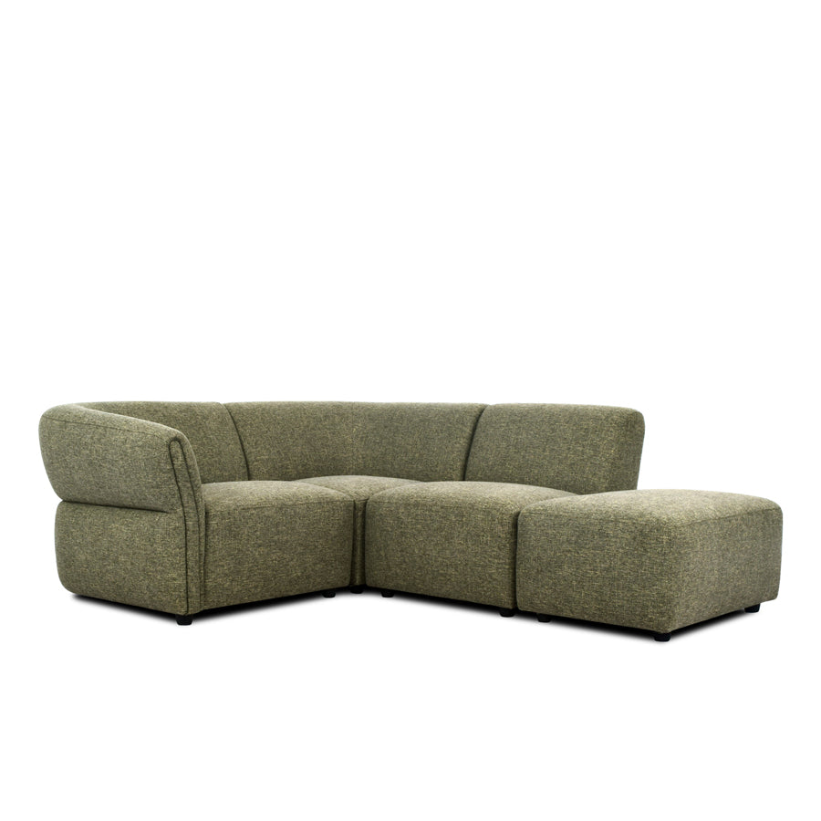 Cooper modular sofa in green