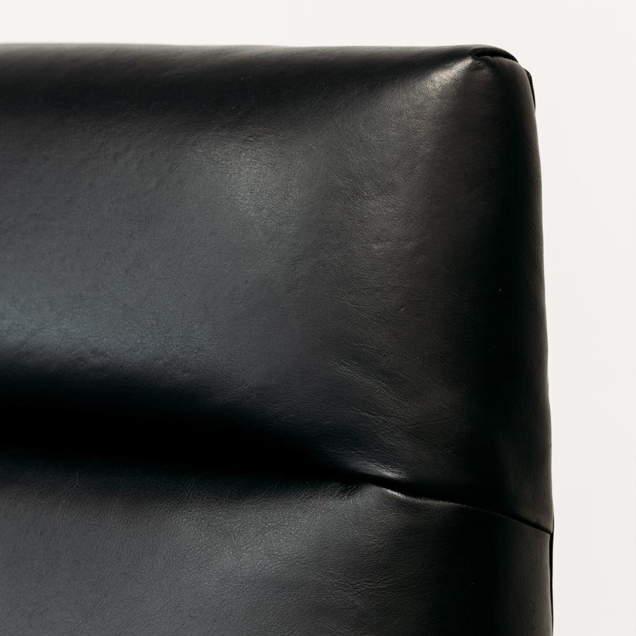 Aston leather armchair in oxford black|Stacks Furniture|Wellington ...