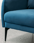 Lucy armchair in cobalt