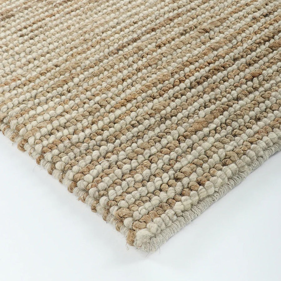 Lima Rug in sand & natural 