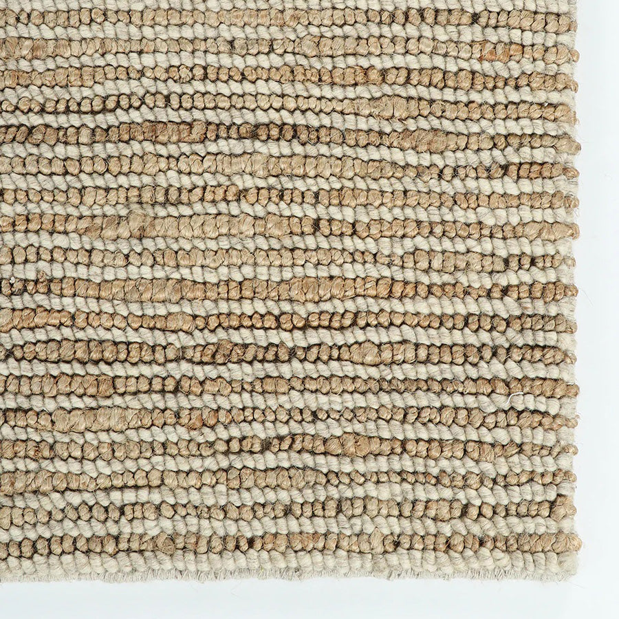 Lima Rug in sand & natural 