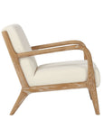 Luca armchair in cream