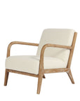 Luca armchair in cream