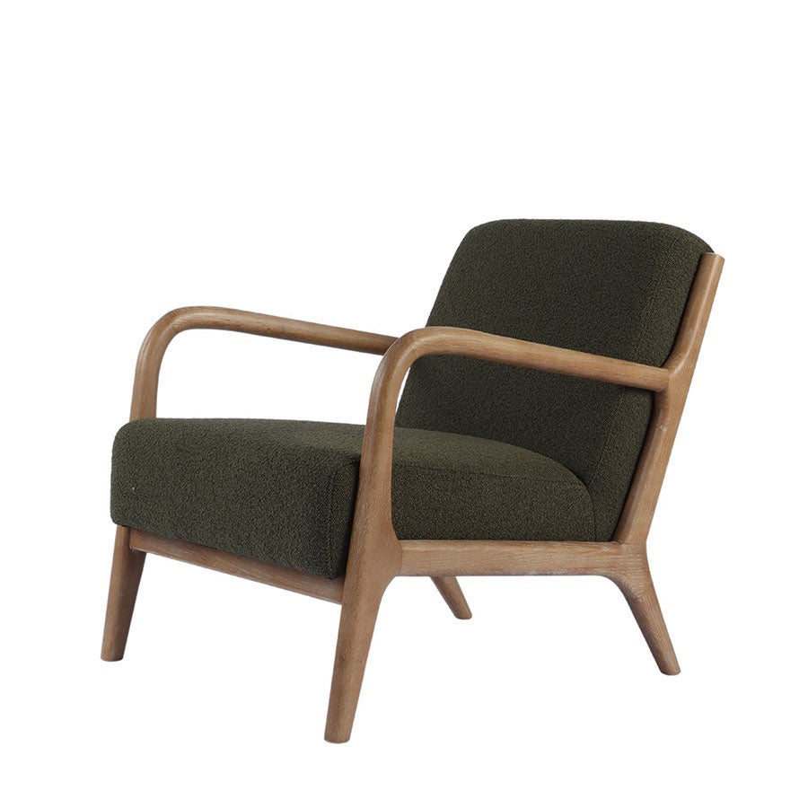 Luca armchair in green