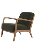 Luca armchair in green