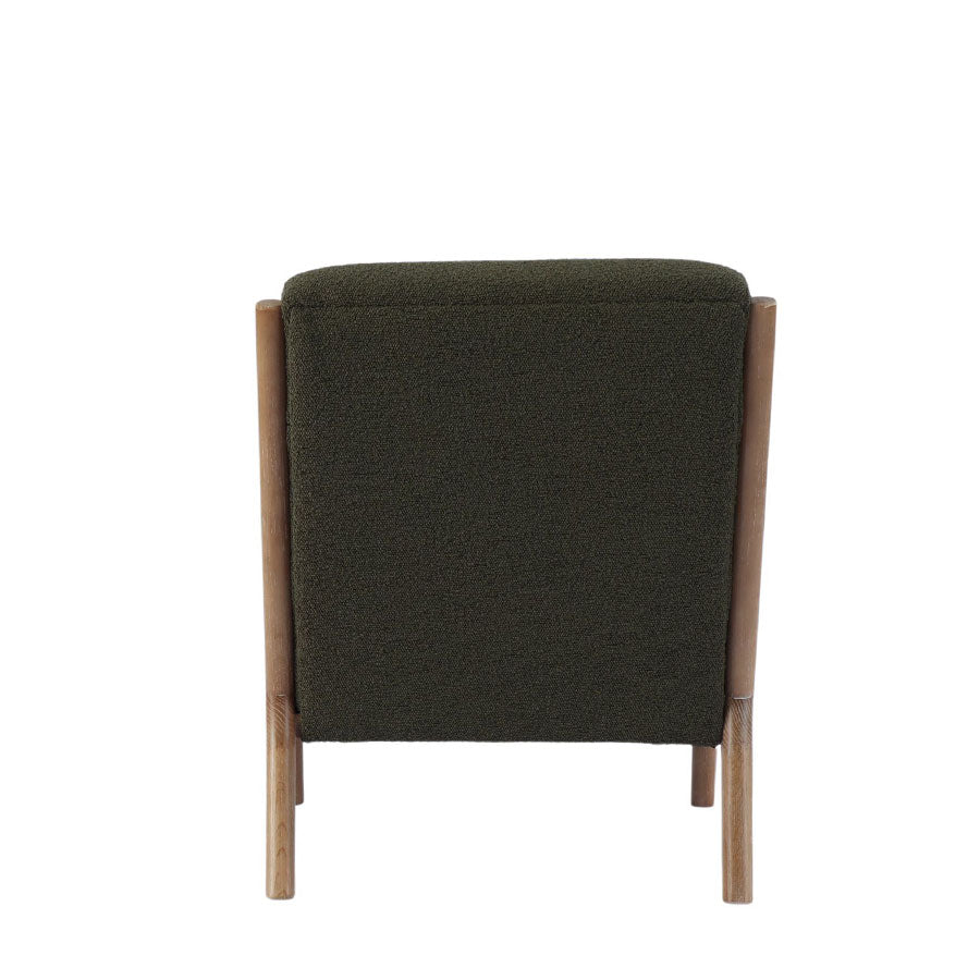 Luca armchair in green