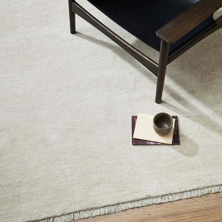 Sandringham wool rug in Merino