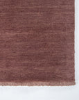 Sandringham wool rug in merlot