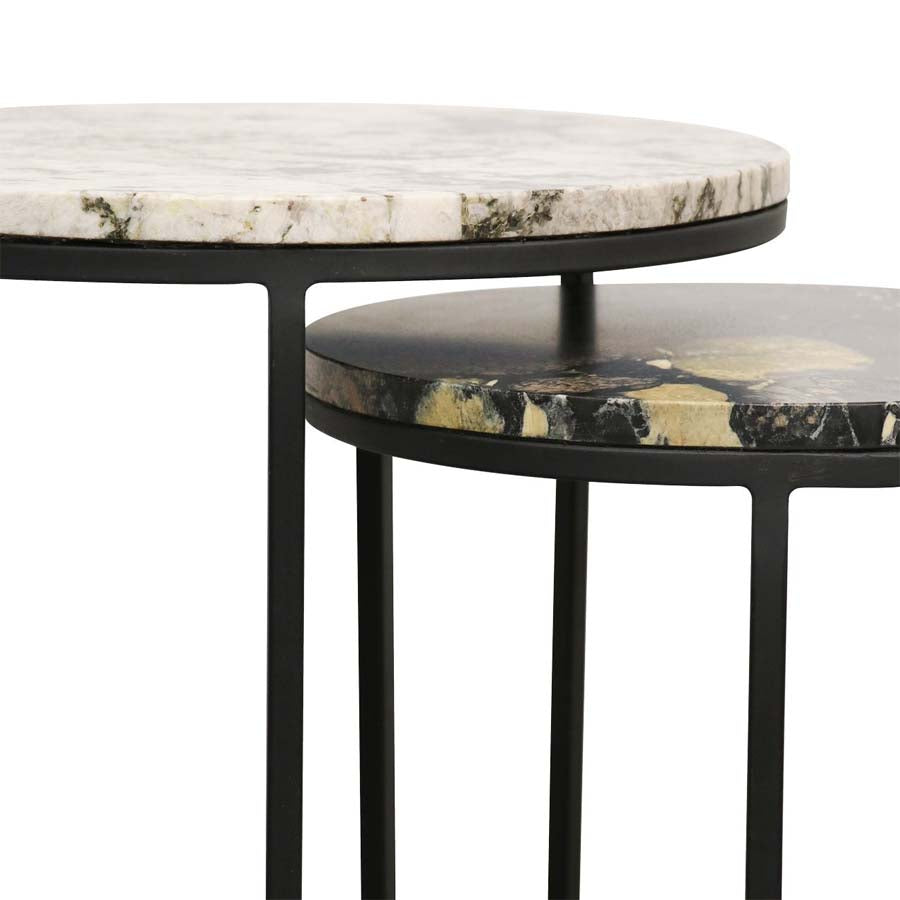 Monaco nesting side tables