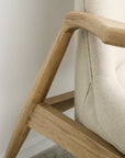 Morley armchair in linen