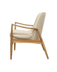 Morley armchair in linen