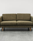 Hamptons 2 seat sofa in moss