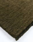 Sandringham wool runner in Moss