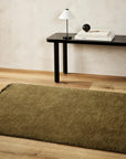 Sandringham wool runner in Moss