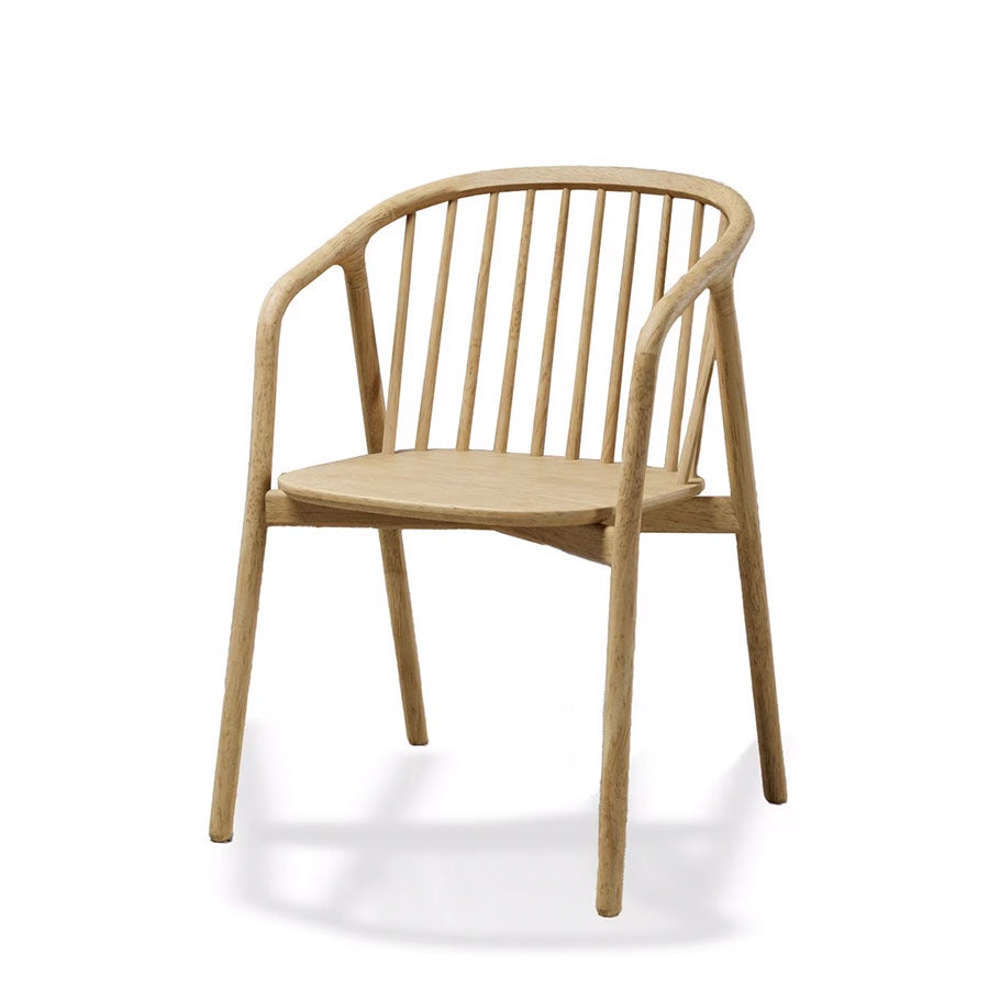 Nordic dining chair with arms