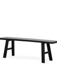 Parq long bench in black