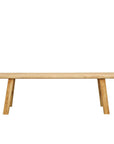 Parq long bench in natural