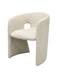 Penny upholstered dining chair in natural