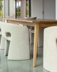 Penny dining chair in natural