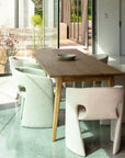 Penny dining chair in natural