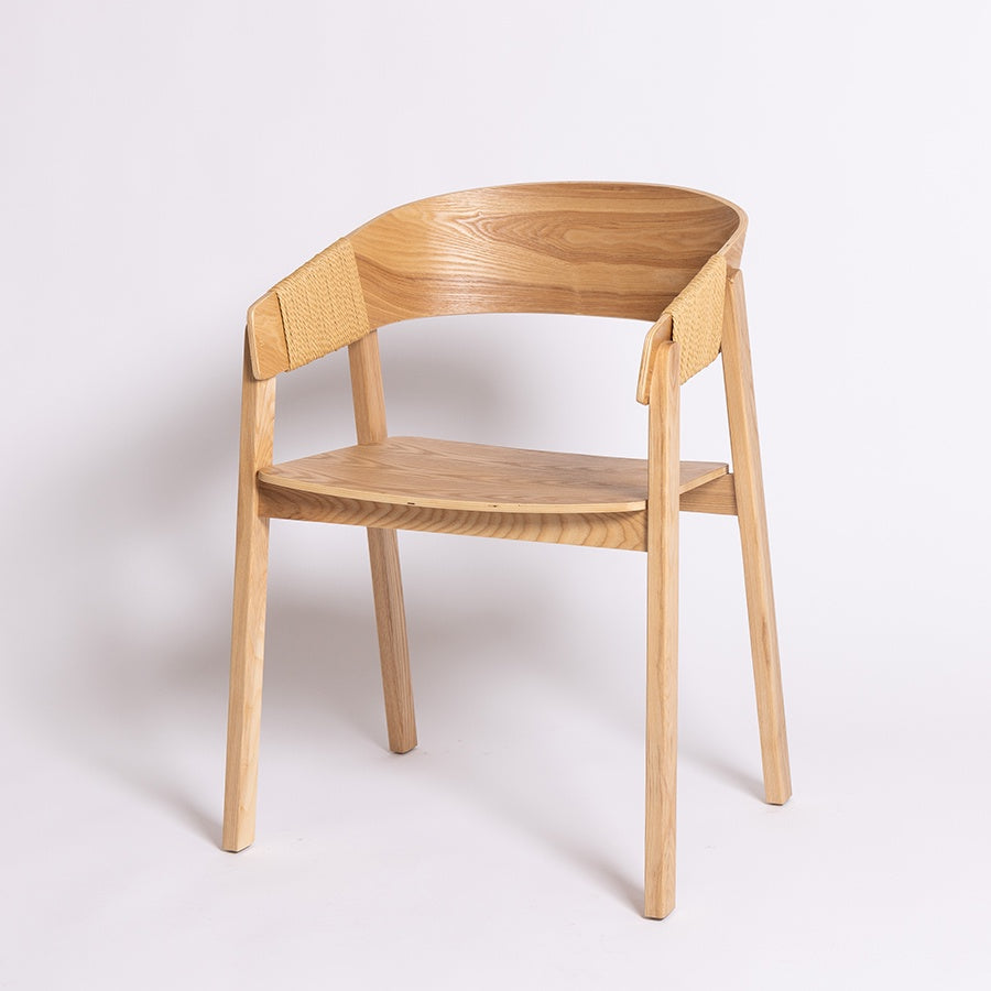 Riva dining chair in natural