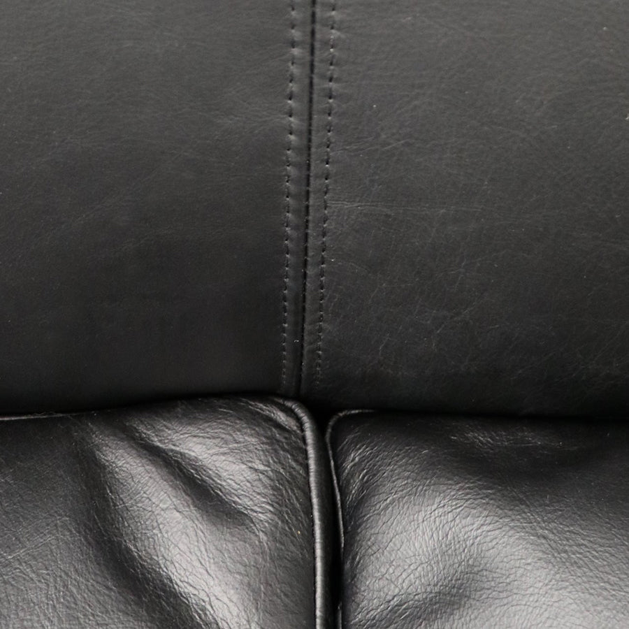 Sawyer sofa in black leather