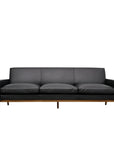 Sawyer sofa in black leather